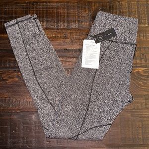 Lululemon. Run it out tight